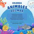 Colorea Animales del Mar 🌊 PDF Imprimible